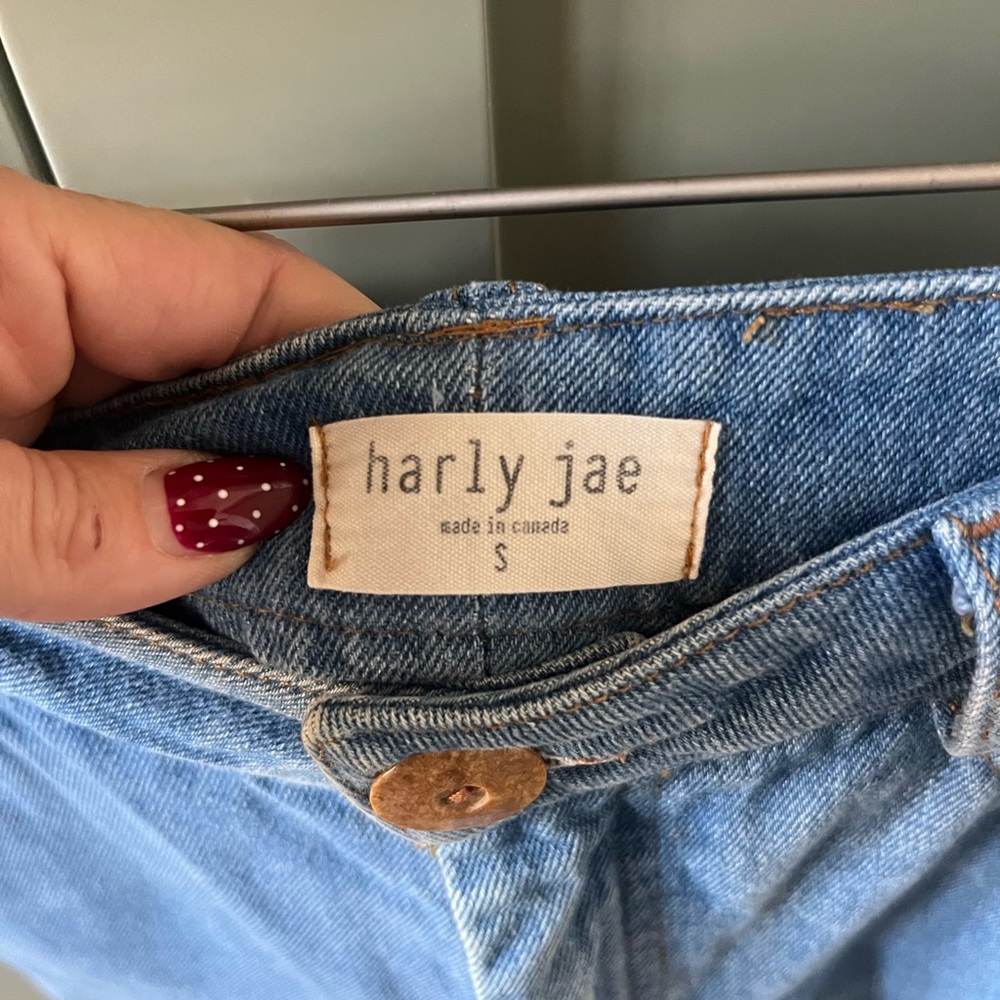 Harly Jae Pierrot medium blue wide leg jeans - Picture 7 of 12